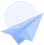 paper airplane icon